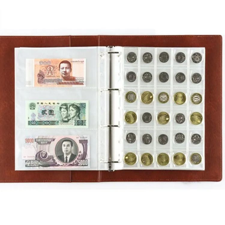 楽天市場】紙幣 硬貨 コレクションファイル コレクションケース