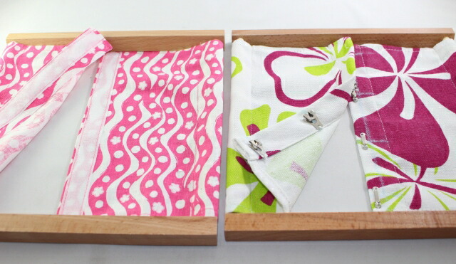 楽天市場】モンテッソーリ 着衣枠 12個セット ♪スタンド付き