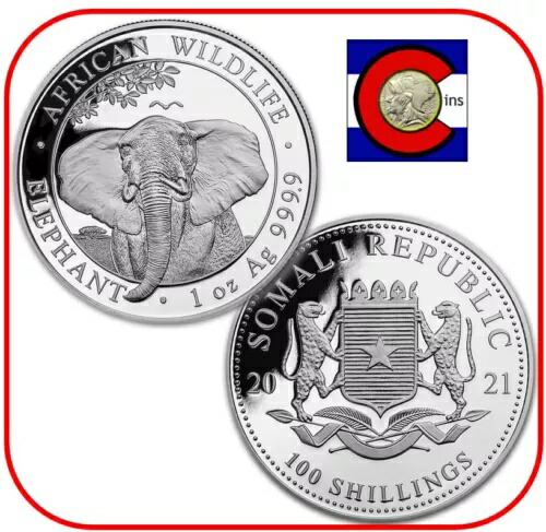 楽天市場】銀貨 ソマリア 象の通販