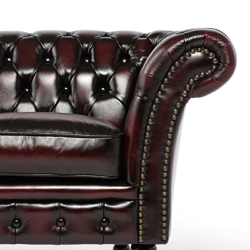 楽天市場】VINCENT ヴィンセント チェスターフィールド 本革ソファ