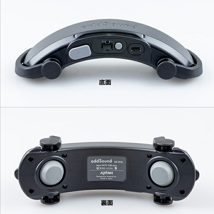 楽天市場】KIJIMA キジマ AS-01K ヘルメットスピーカー addSound アド