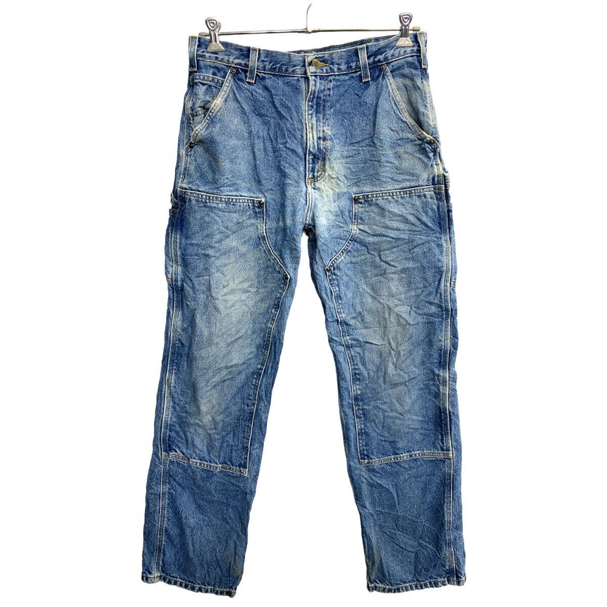 楽天市場】【中古】【古着】 Carhartt デニムペインターパンツ W34