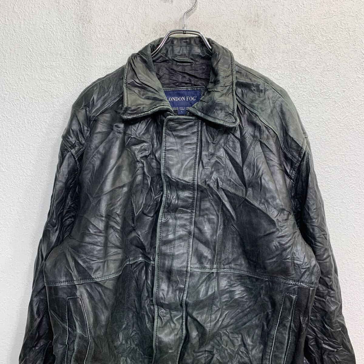 楽天市場】【中古】【古着】 LONDON FOG レザージャケット Lサイズ