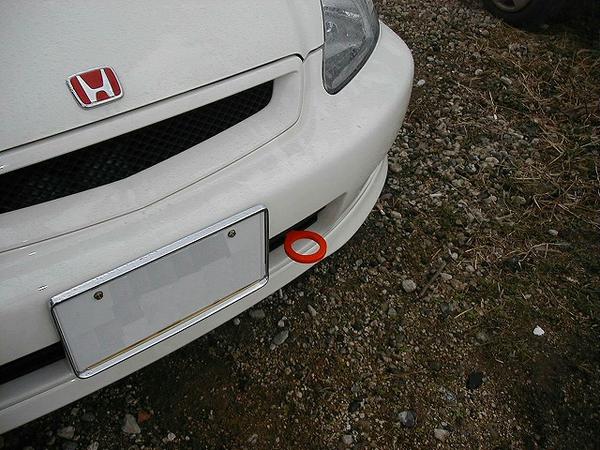 楽天市場】牽引フック フロント 固定式 ホンダ シビック EK4 EK9