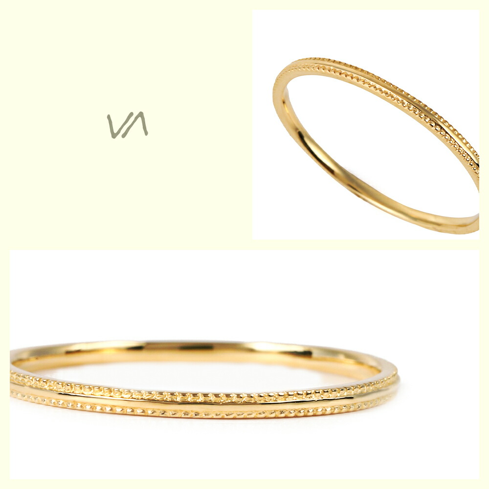 楽天市場】18金 リング 指輪 メンズ ペア 18k 「 フィルツァ ミル