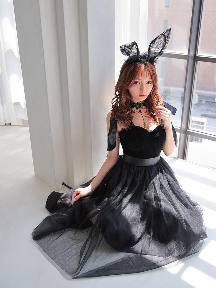 楽天市場】大人コスチューム コスプレ ドレス 大人女子 可愛い バニー