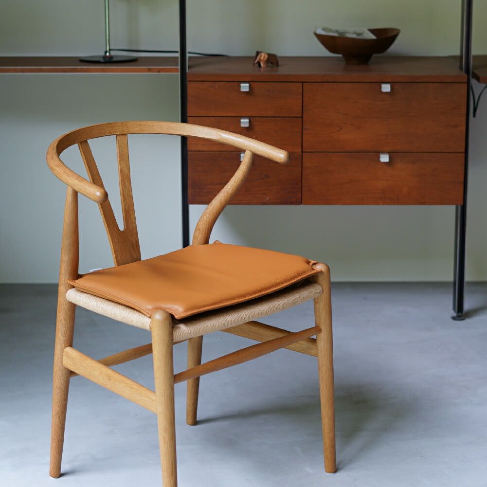 楽天市場】CH24（Yチェア）Yチェア 専用 レザークッション CARL HANSEN