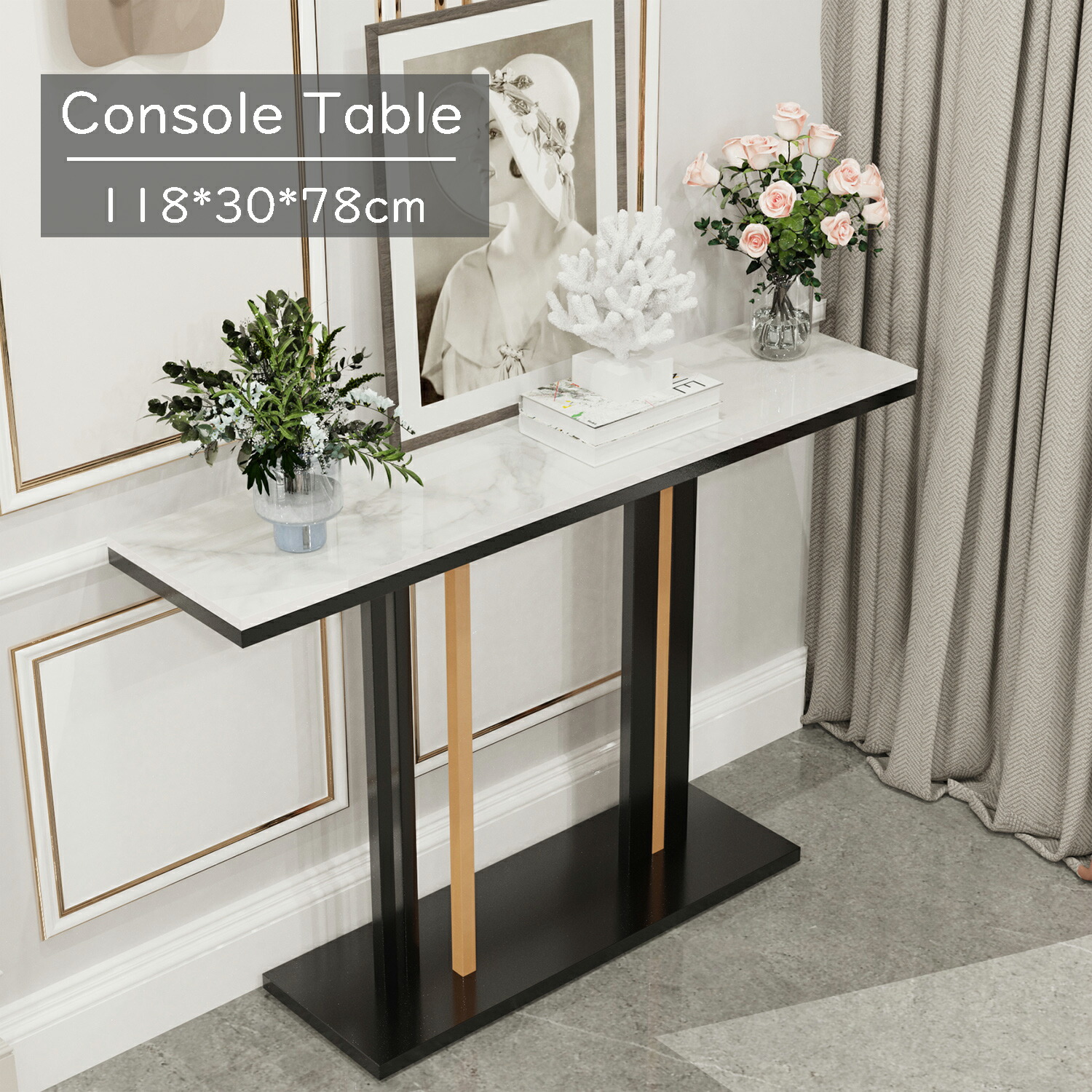 楽天市場】大理石（コンソールテーブル｜テーブル）：インテリア・寝具