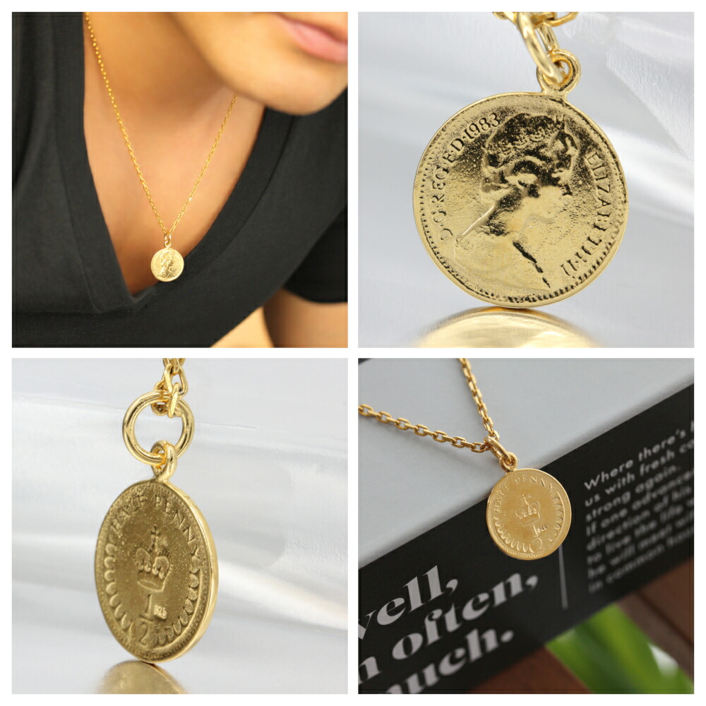 楽天市場】シルバー 925 エリザベス ネックレス 24k ゴールド