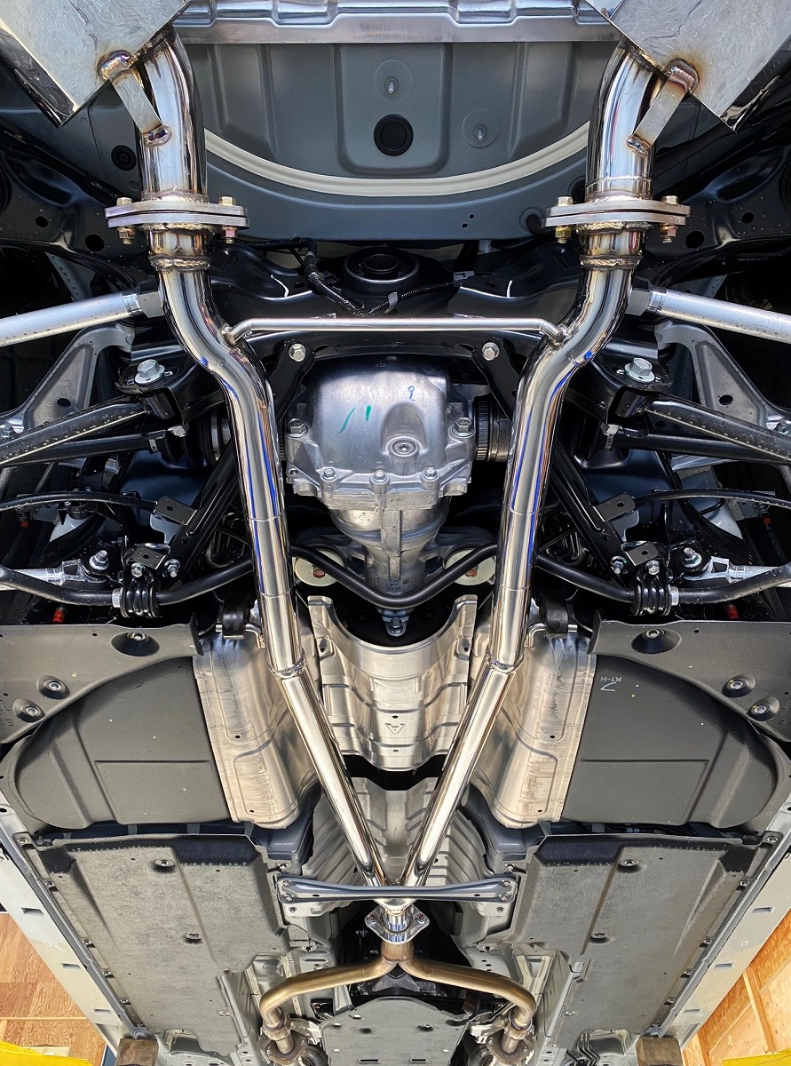 楽天市場】センスブランド RV37 37スカイライン 37系 中間パイプ