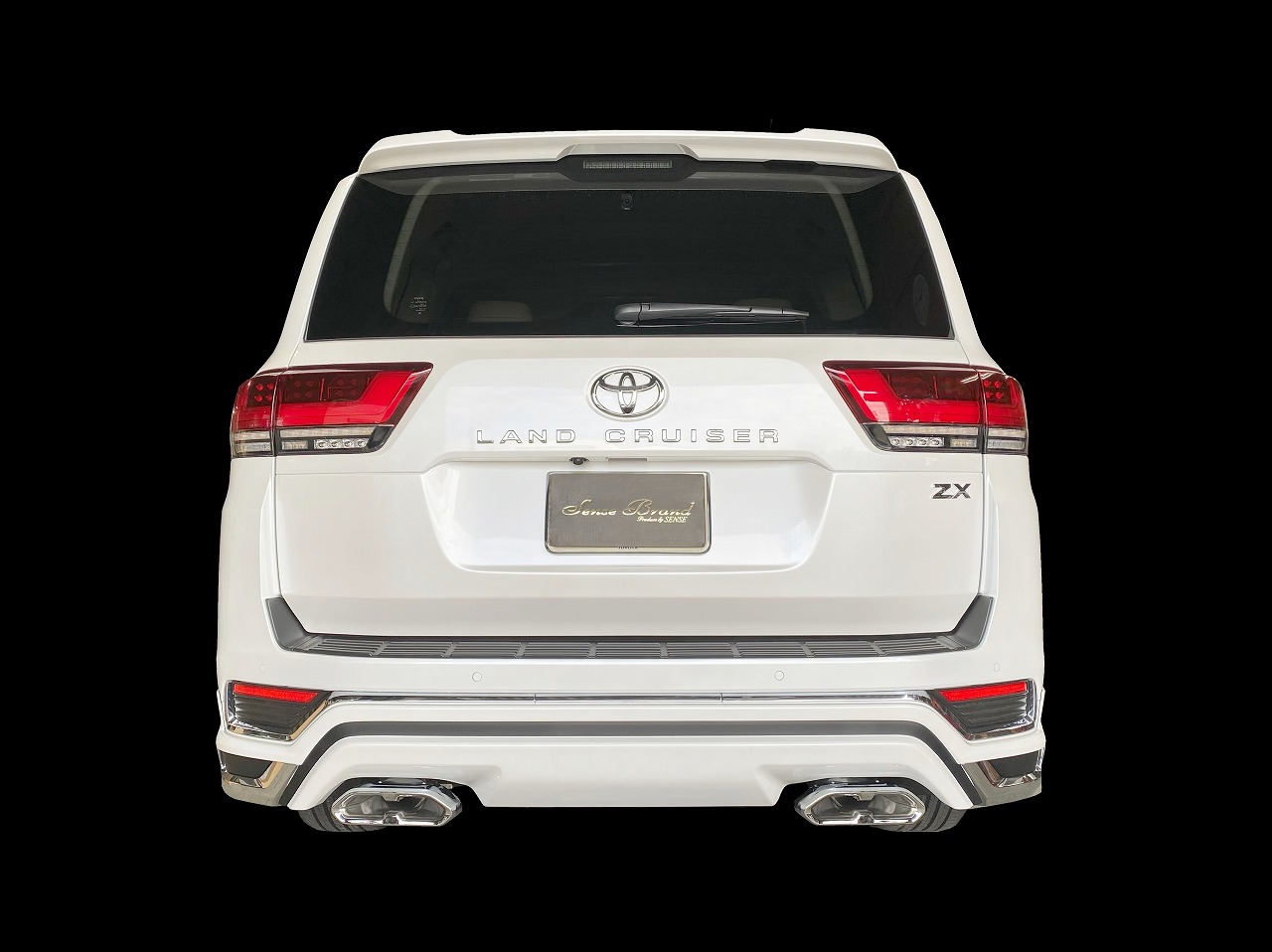 楽天市場】センスブランド 300系ランドクルーザー モデリスタ左右出し