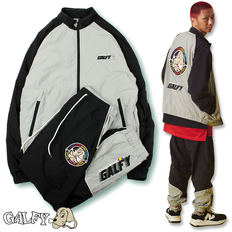 楽天市場】ガルフィー GALFY SPEED セットアップ 134017 黒 青 紫 L XL