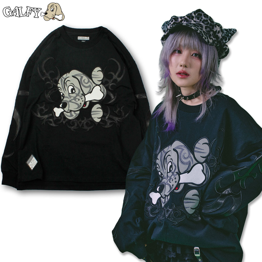 楽天市場】ガルフィー GALFY 部族ロンTee 144024 長袖Tシャツ L XL