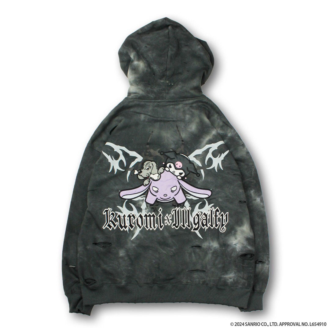 楽天市場】クロミ × ガルフィー コラボ イルガルフィームラ染めZIP