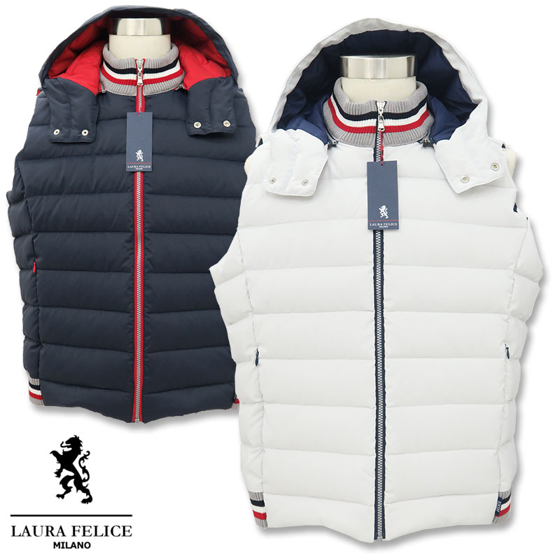 楽天市場】ラウラフェリーチェ ダウンベスト 141-1003 LL 50 Laure