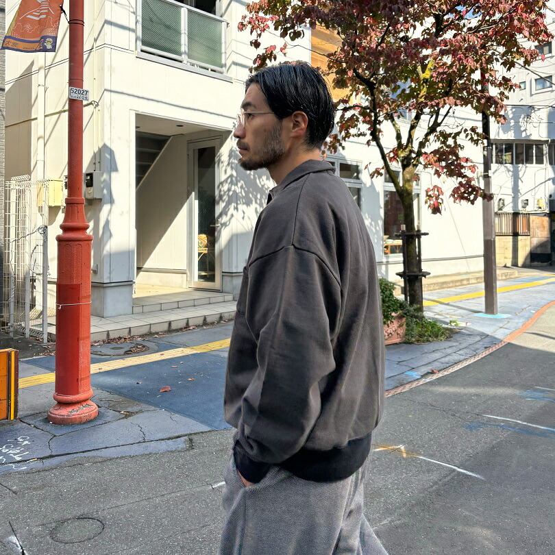 楽天市場】Nigel Cabourn / ZIP UP SWEAT Dark Green Charcoal Grey