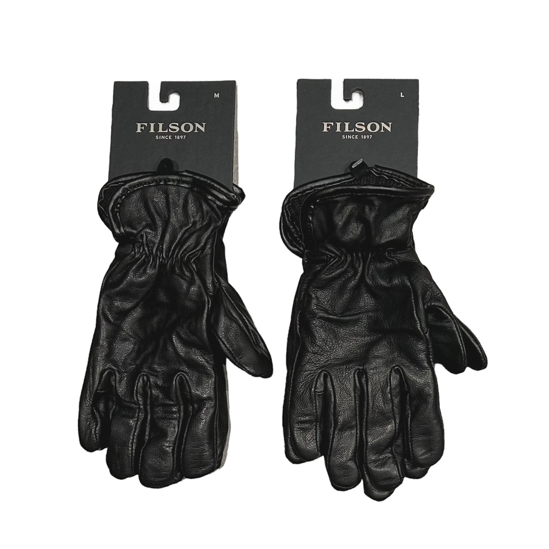 楽天市場】FILSON / Original Lined Goatskin Gloves BLACK Made in