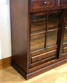 楽天市場】サイドボード 食器棚 茶棚 日本製 国産家具 北海 民芸家具