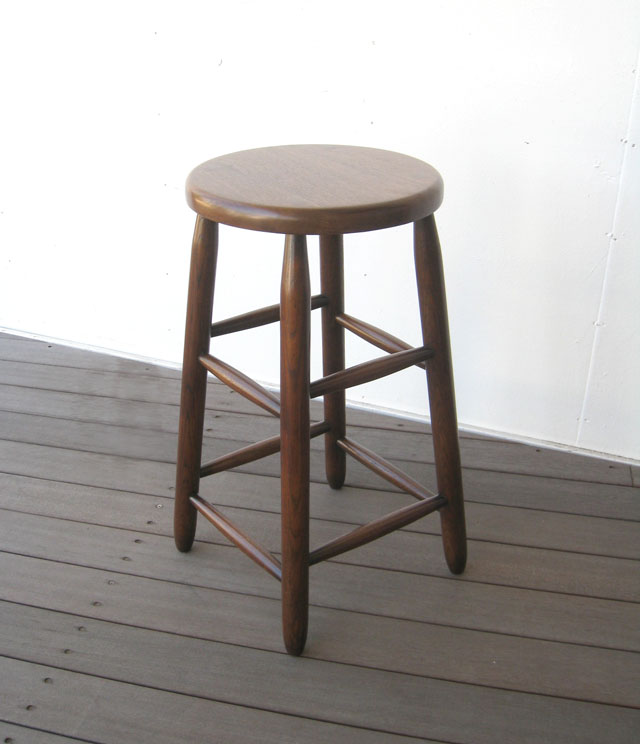 楽天市場】ハイスツール 天然木 木製 アンティーク おしゃれ