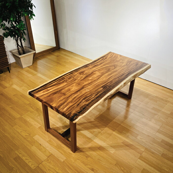 楽天市場】一枚板 テーブル ダイニングテーブル 座卓 兼用 一枚板