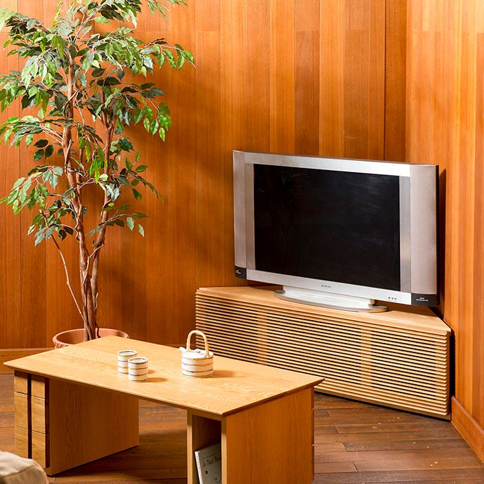 楽天市場】テレビ台 コーナー 三角 テレビボード 日本製 国産家具