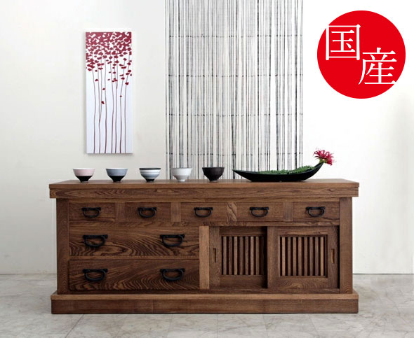 楽天市場】ローボード サイドボード 和モダン モダン おしゃれ 日本製