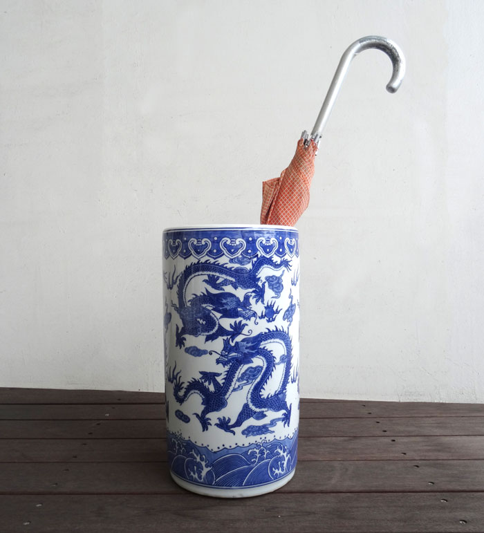 楽天市場】染付 傘立の通販