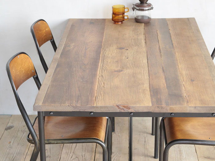 楽天市場】ダイニングテーブル 木製テーブル ヴィンテージ風 古材 古木