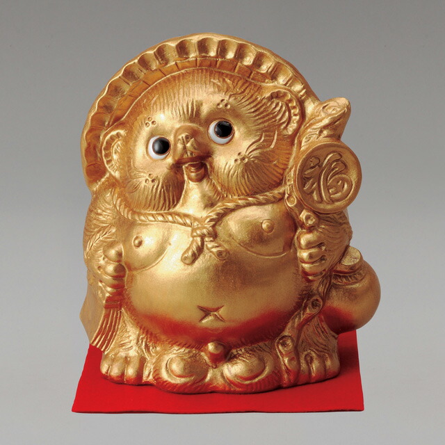 楽天市場】信楽焼き たぬき 狸 タヌキ置物 金運 開運 魔除け 置物 陶器