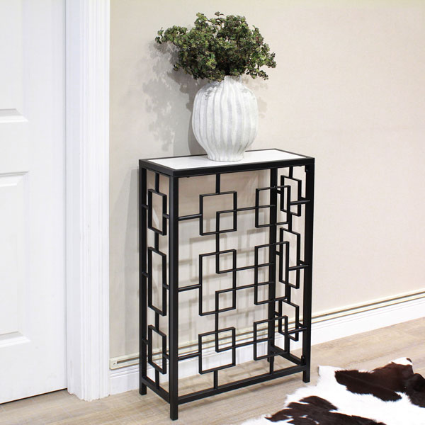 楽天市場】コンソールテーブル コンソール アイアン 大理石 テーブル