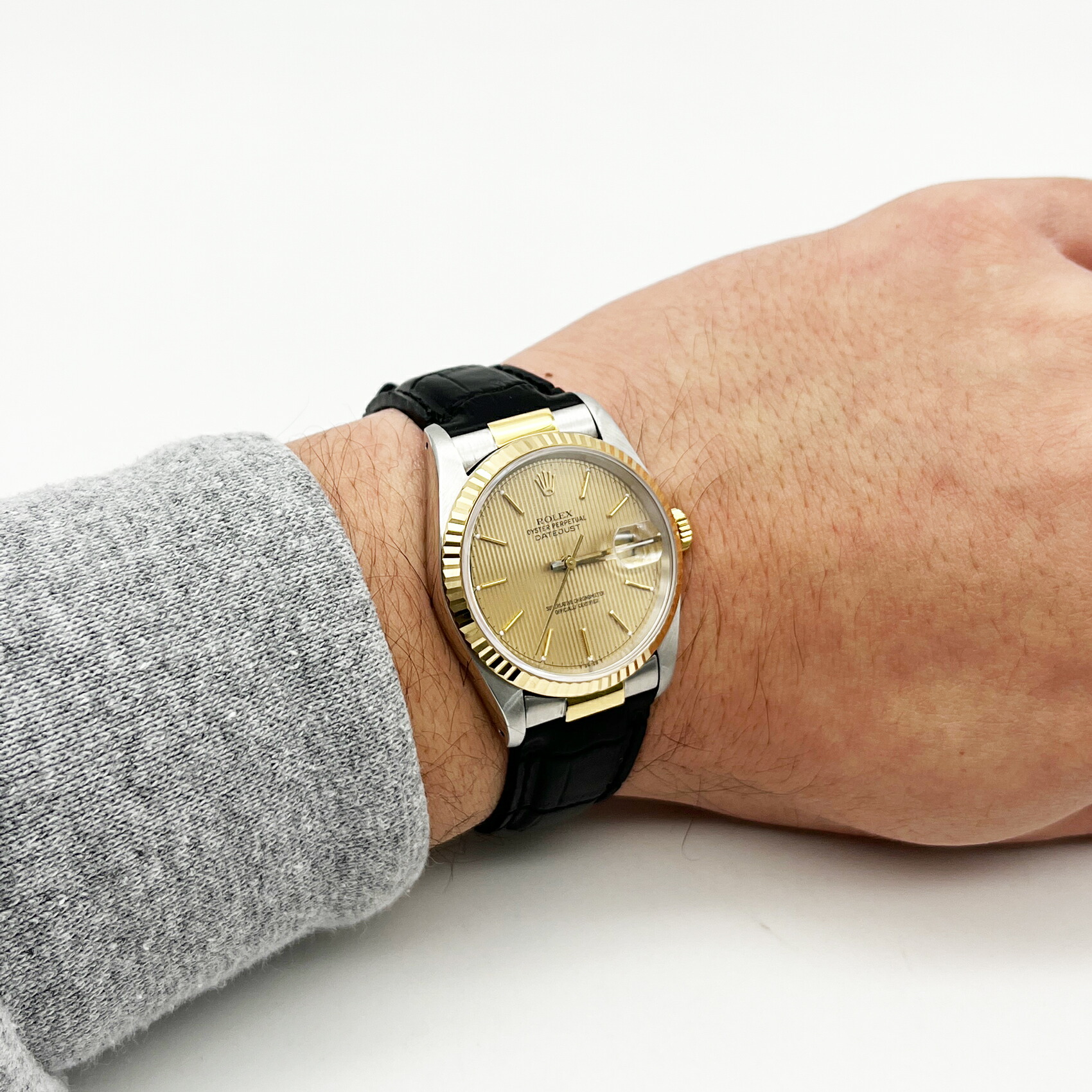 楽天市場】Rolex ロレックス レザー風ラバーバンド ラバーベルト