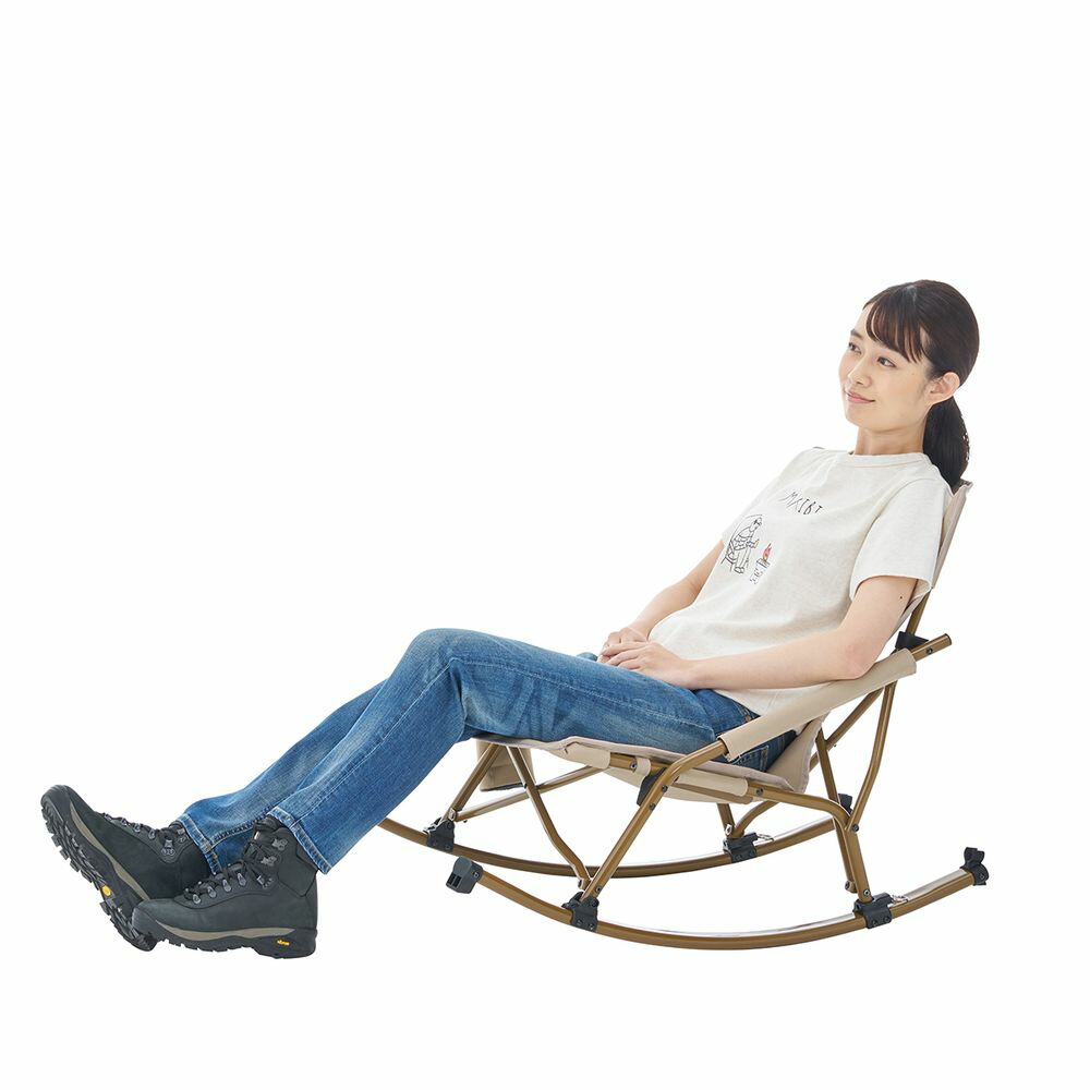 楽天市場】ロゴス LOGOS ロッキングチェア ローチェア チェア