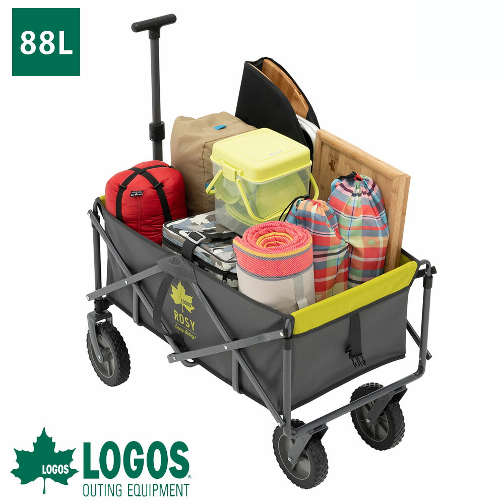 楽天市場】ロゴス キャリーワゴン LOGOS アウトドアワゴン 折りたたみ
