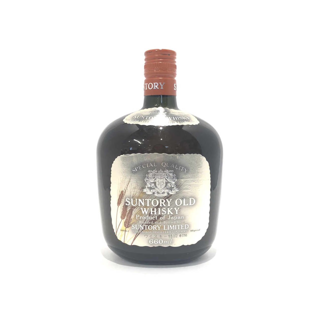 楽天市場】特級 サントリー オールド麦ラベルSUNTORYOLD WHISKY86proof