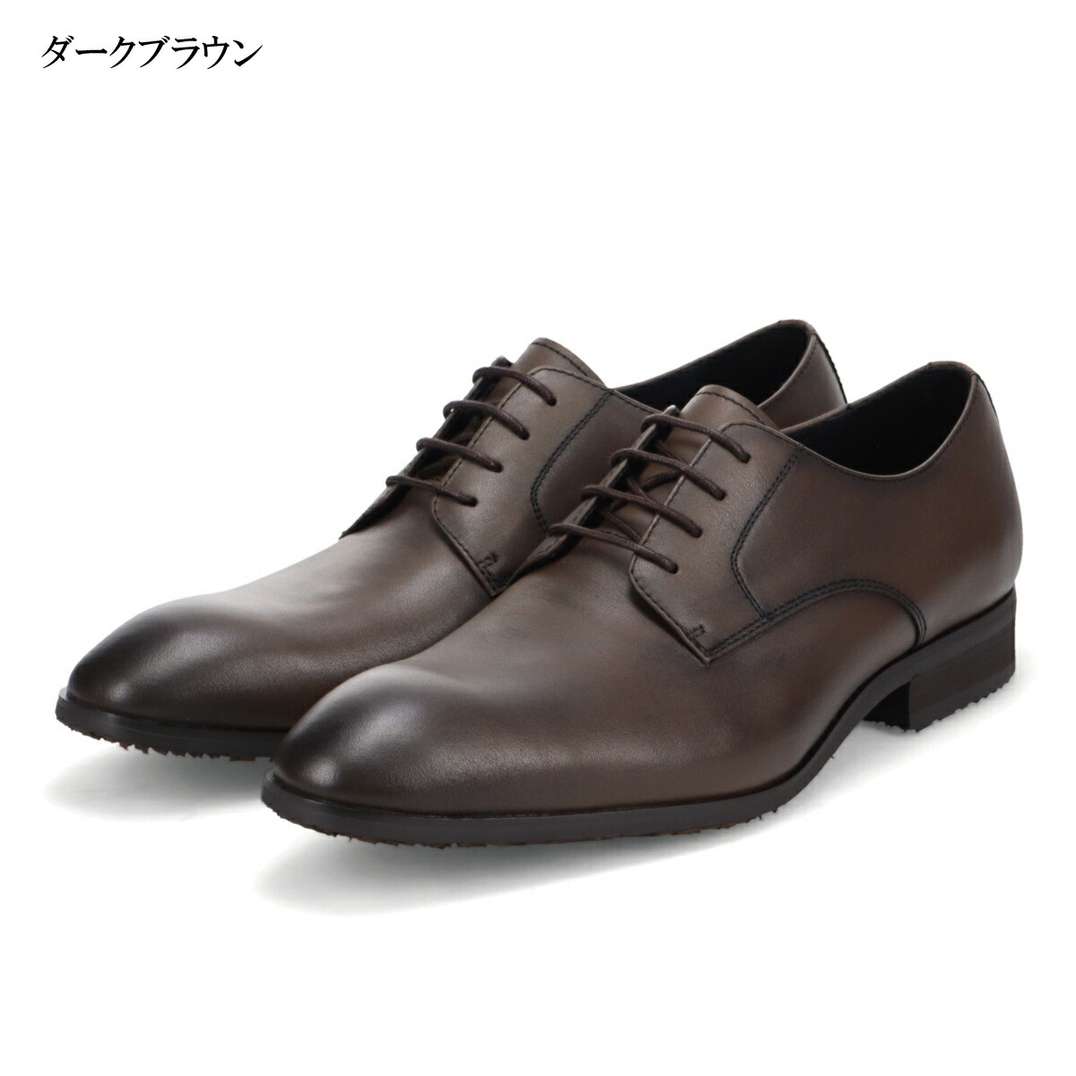 ブッテロ ドレスシューズ 703 内羽根 プレーントゥ 42 ベージュY1533