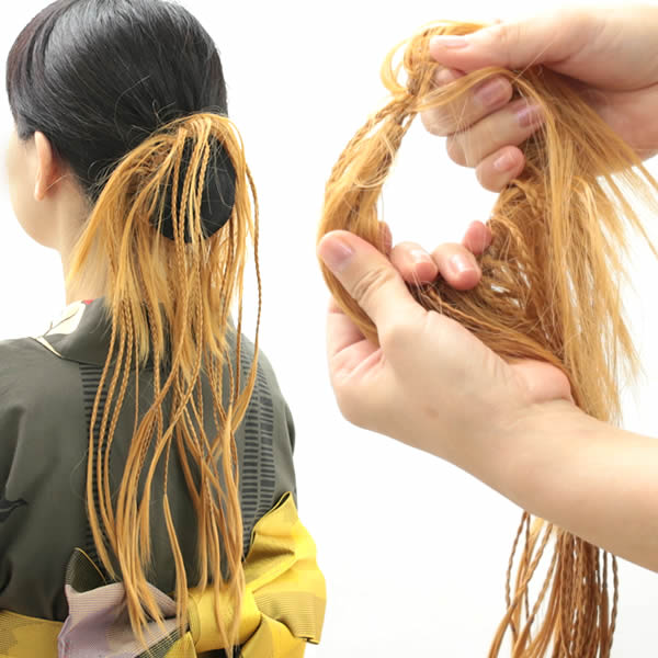 楽天市場】ウィッグ 部分ウィッグ シュシュウィッグ エクステ 人気