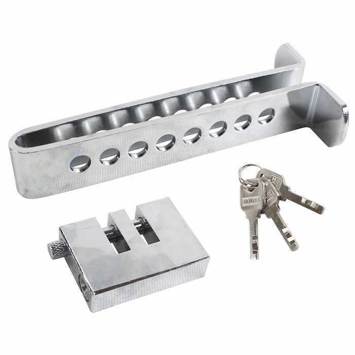 楽天市場】盗難防止 鍵付き ブレーキ ペダル ロック 高硬度 簡単