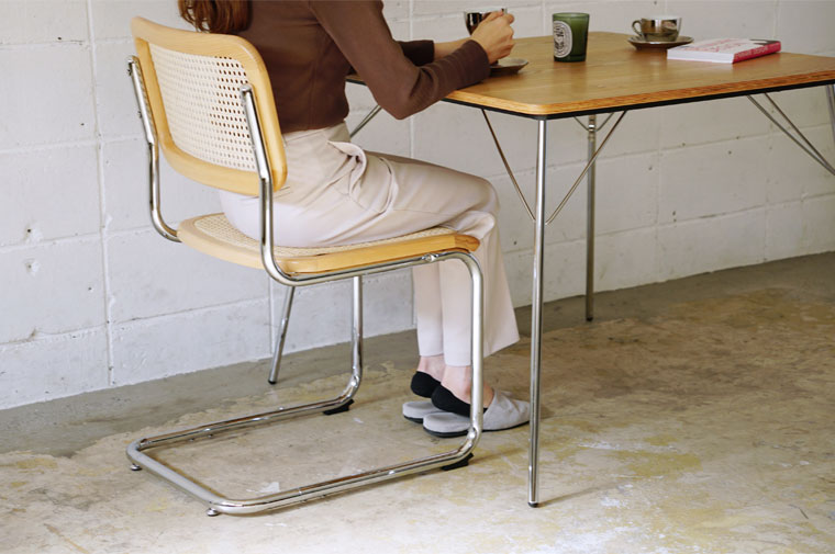 楽天市場】【4脚セット】 マルセル・ブロイヤー チェスカチェア アーム