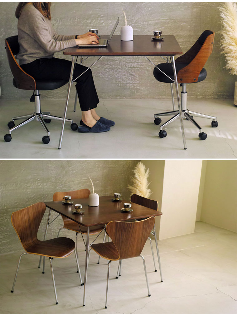 楽天市場】イームズ 折りたたみテーブル DTM-2 ダイニングテーブル