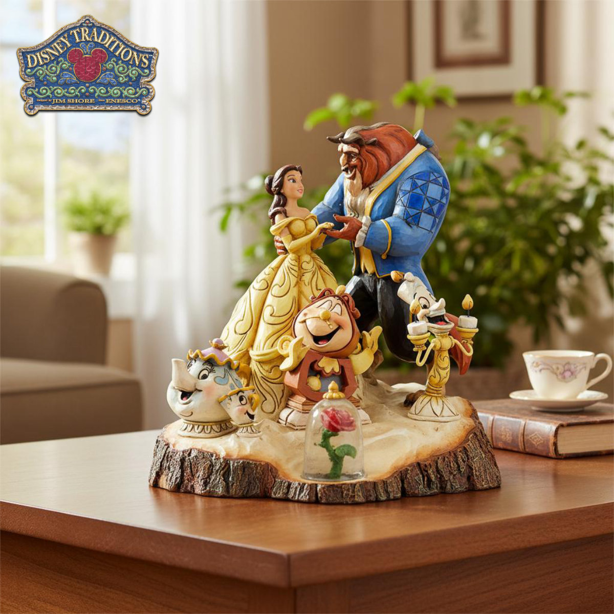 激レア！希少！美女と野獣 置き物 フィギュア レア 美女と野獣