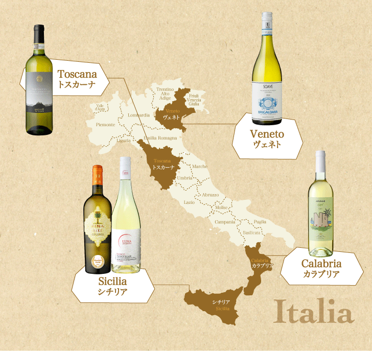 楽天市場】【ポイント10倍】 送料無料 第2弾 イタリア満喫 5本 白