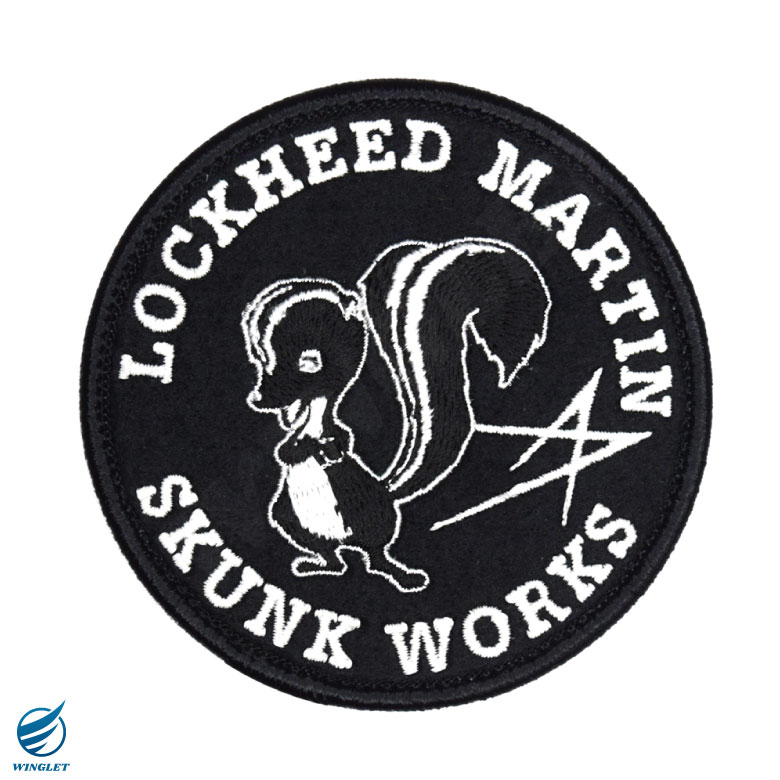 楽天市場】LOCKHEED MARTIN SKUNK WORKS ワッペン 両面 ベルクロ 蓄光