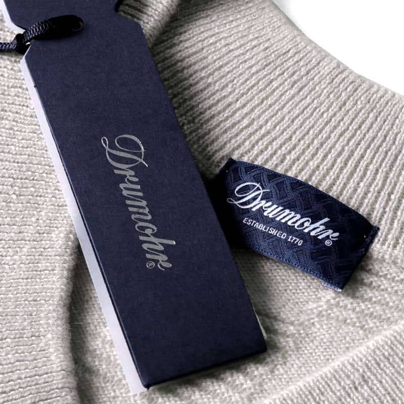 楽天市場】Drumohr / ドルモア｜バスケット調カシミヤハイゲージV