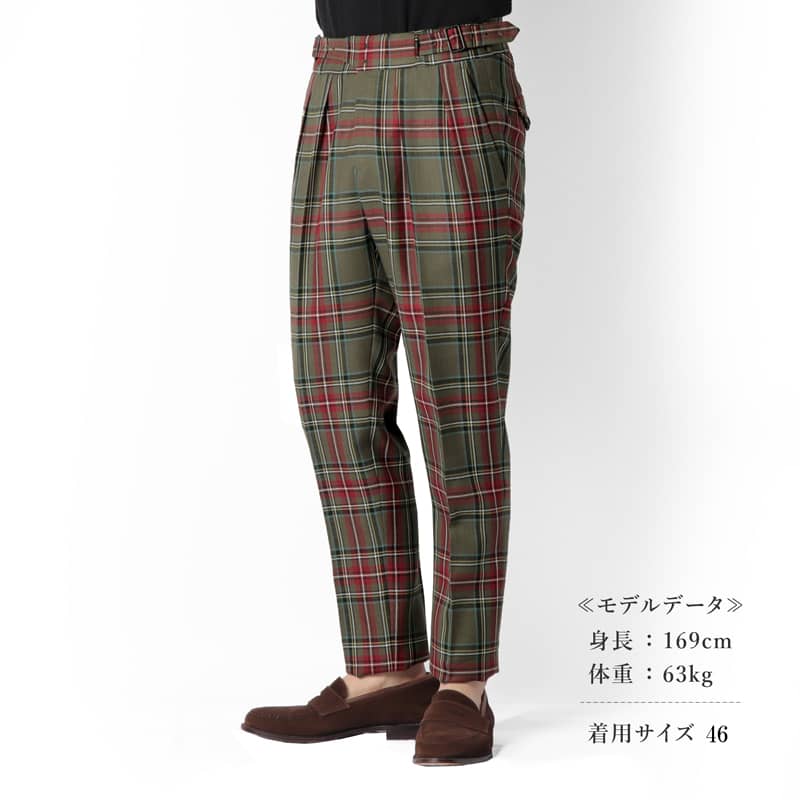 楽天市場】【45%OFF】GTA / ジーティーアー｜タータンチェック柄ウール