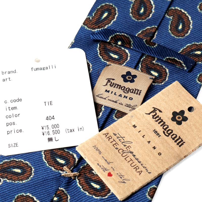 楽天市場】【40%OFF】Fumagalli / フマガッリ｜シルクペイズリー柄