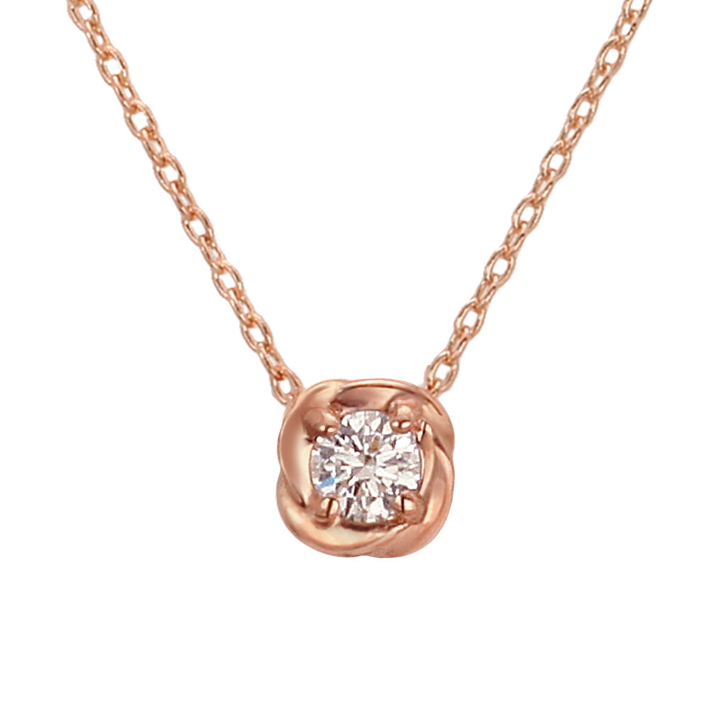 楽天市場】ダイヤモンド ネックレス K10 10金 ゴールド 一粒