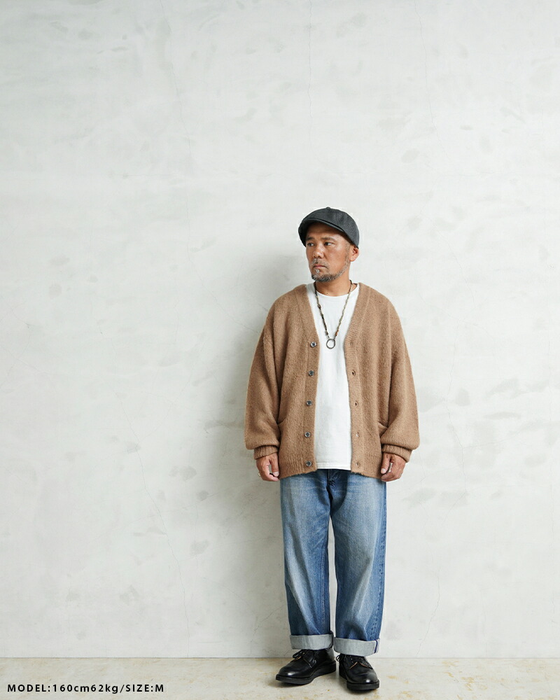 楽天市場】WAIPER.inc モヘアニット カーディガン SOLID【WP1072
