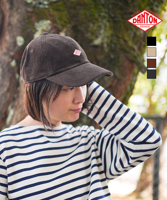 楽天市場】◇[DT-H0227CUR]DANTON ダントン CORDUROY 6PANEL CAP