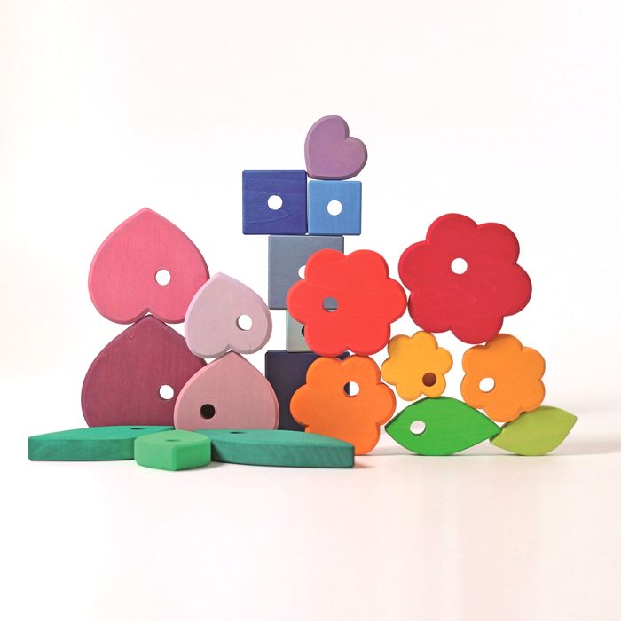 楽天市場】グリムス お庭のつみき スタッキングボードシェイプス