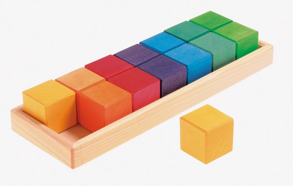 楽天市場】グリムス社 グリムス色と形つみき（5種） 木のおもちゃ 知育